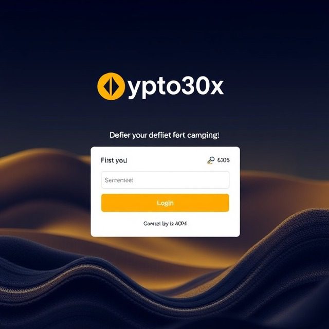 A Complete Guide to Crypto30x com DeFi Login and its Features