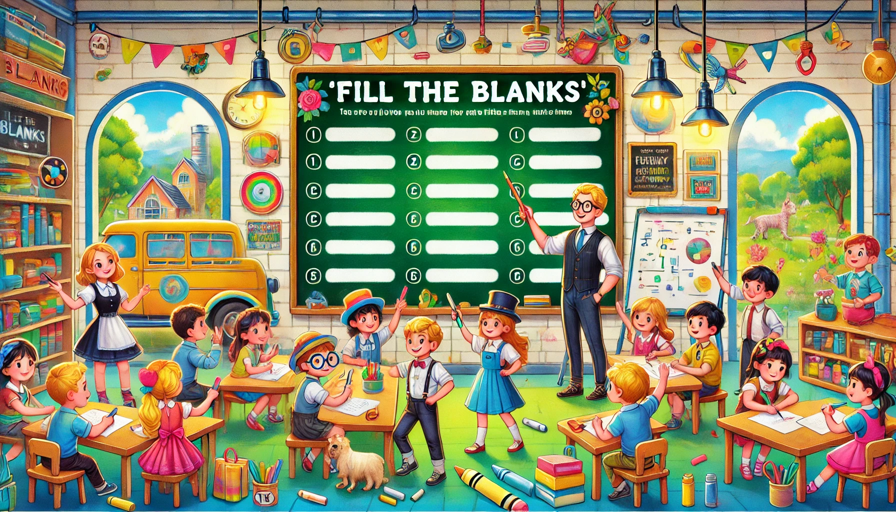 Fill in the Blanks: A Fun and Engaging Way to Learn
